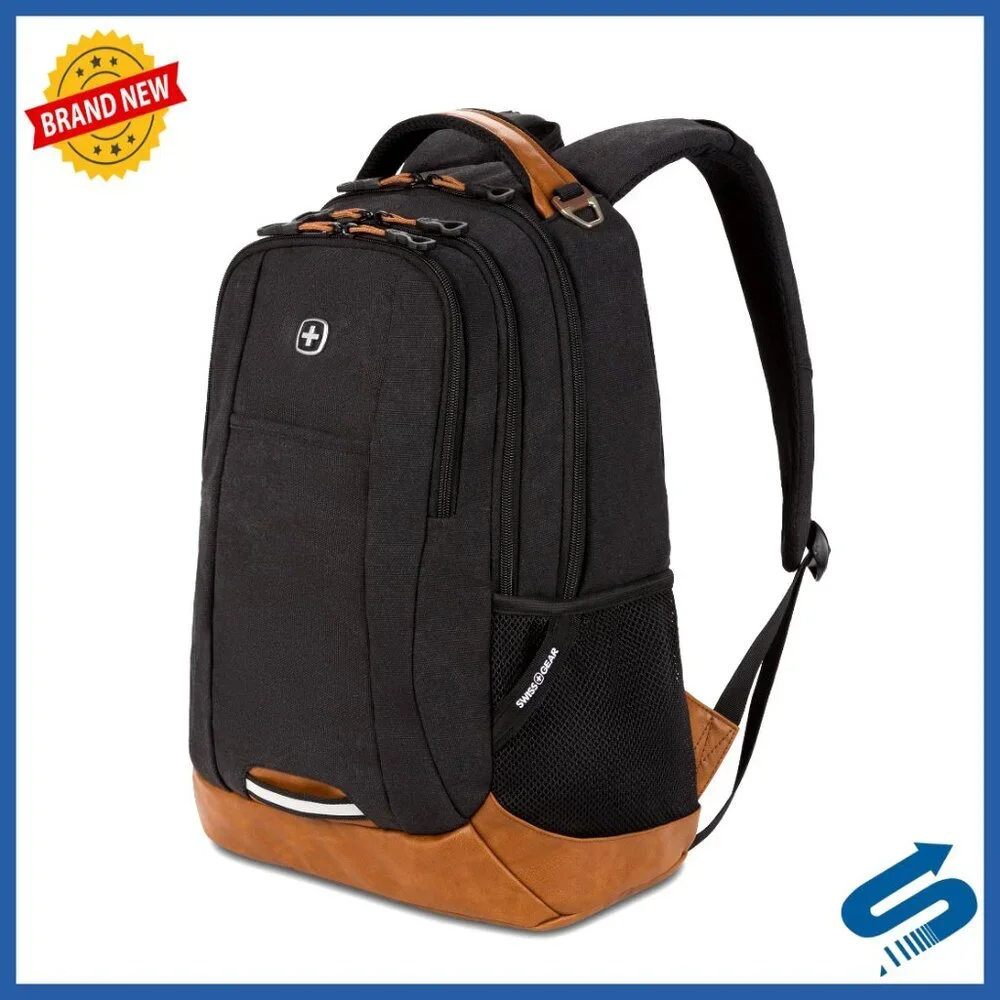 Canvas Laptop Backpack Padded Organizer Daily Carry Durable Unisex Functional